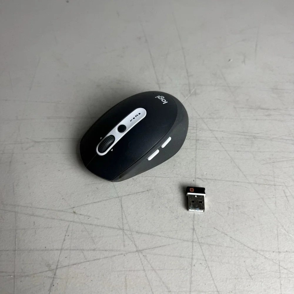 Logitech - M585 Multi Device Wireless Bluetooth Mouse - with Dongle - Gray